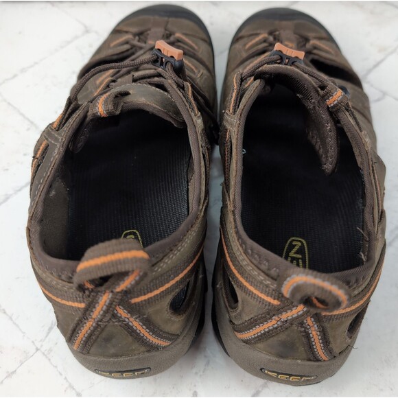 Keen Men’s Arroyo II Waterproof Brown Leather Hiking Sandals Size 9.5 Round Toe main image 5